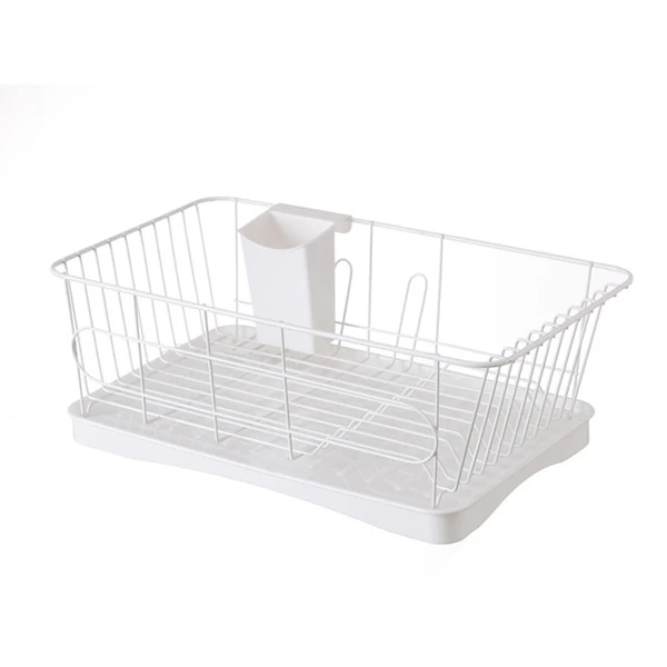 White Железный PP тарелки полки крылом миска, ложки палочки дозирующая детская ложка для хранения стеллажи для выставки товаров держатели Кухня организации полка аксессуары для ванной комнаты деталей - Цвет: White