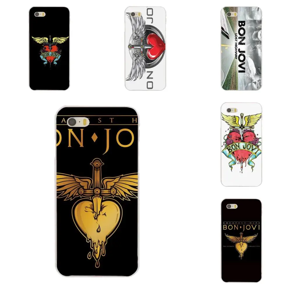 Rock Jon Bon Jovi красочные милые аксессуары для телефонов чехол Samsung Galaxy Note 2 3 4 5 8 9 S3 S4 S5 S6