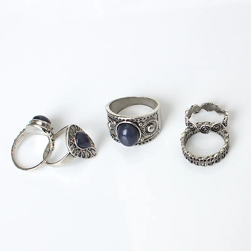 Модные богемные турки кольцо стимпанк для средней фаланги пальца Кольца женщин