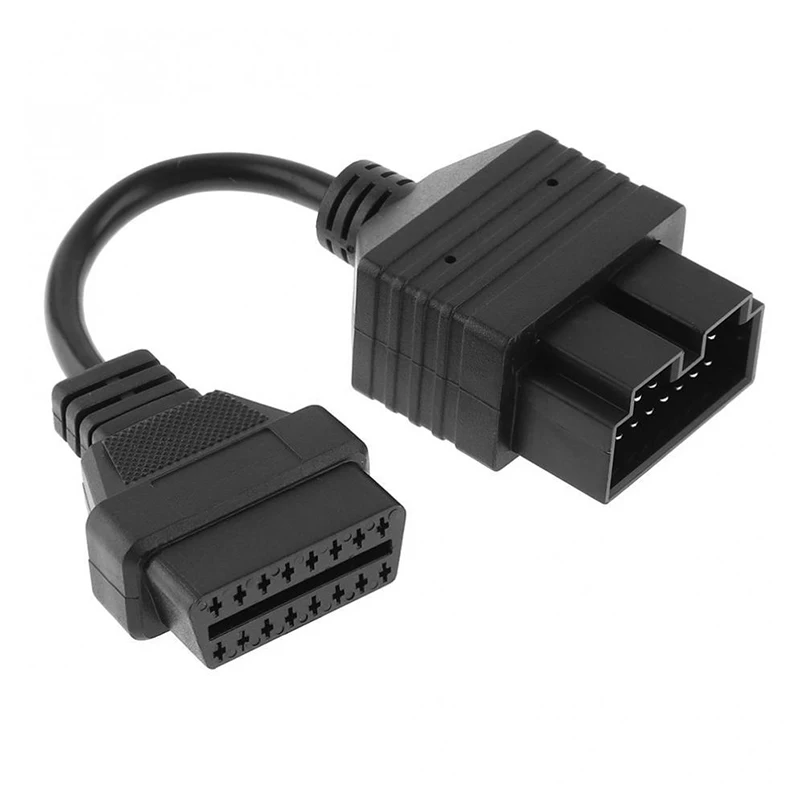 For KIA 20 PIN To 16 Adapter OBD2 Female Connector Diagnostic Tool Code Reader Cables Pin OBD to 2 | Автомобили и мотоциклы