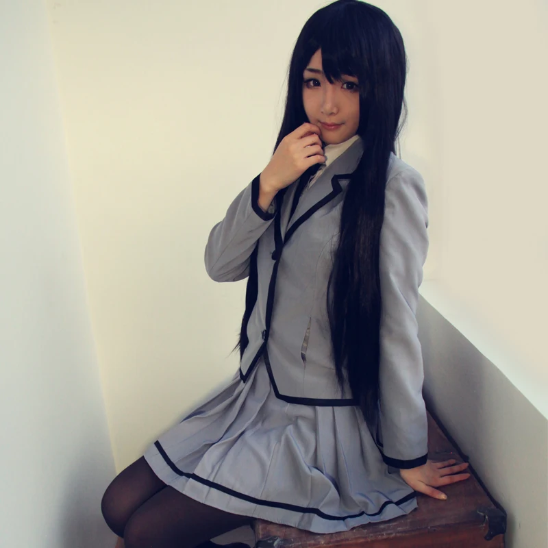 Каед Kayano Cos класс убийц костюм Блейзер юбка парик галстук комплект из 4 предметов