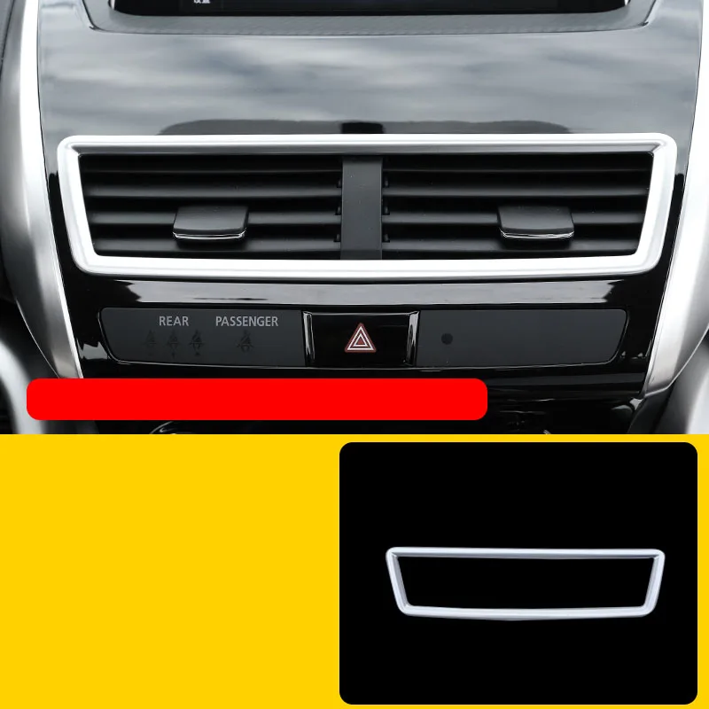 abs chrome 1pcs Подсветка приборной панели панель в управление положение шестерни ручка автомобильные аксессуары для Mitsubishi ECLIPSE CROSS - Цвет: abs chrome 1pcs