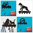 Настенная вешалка с крючком для собак, таксы, сосисок, добро пожаловать, животных, вешалка для пальто, деревянный держатель для ключей, зонтик домашнее животное, украшение магазина