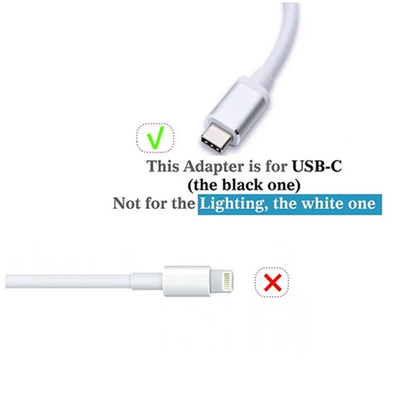 USB 3 1 C Тип к совместимому с HDMI цифровой AV/VGA/USB OTG Женский Зарядное устройство