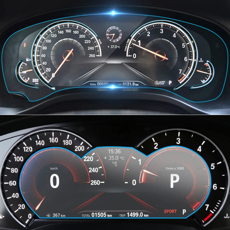 Для BMW X3 G01 2018 настоящий автомобильный Стайлинг GPS навигационный экран Стеклянная