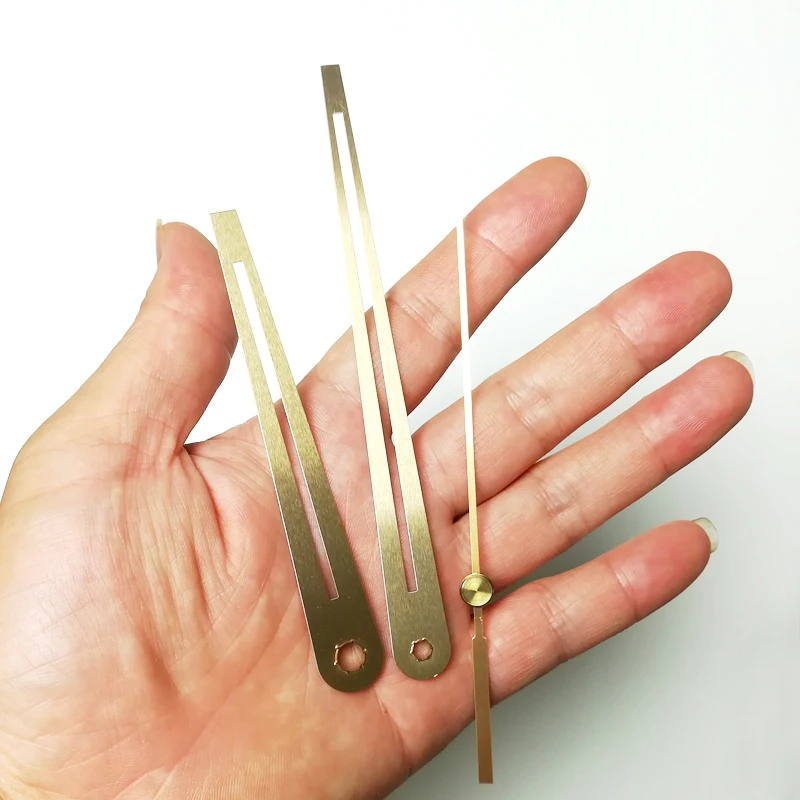100 комплектов S вал 2454 # золотые руки (просто руки) DIY металлические алюминиевые