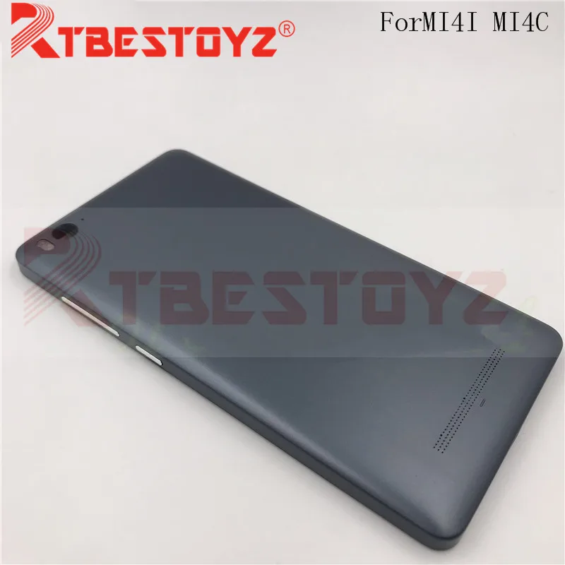 Сменная задняя крышка батарейного отсека для Xiaomi MI4I MI4C твердое стекло защитный