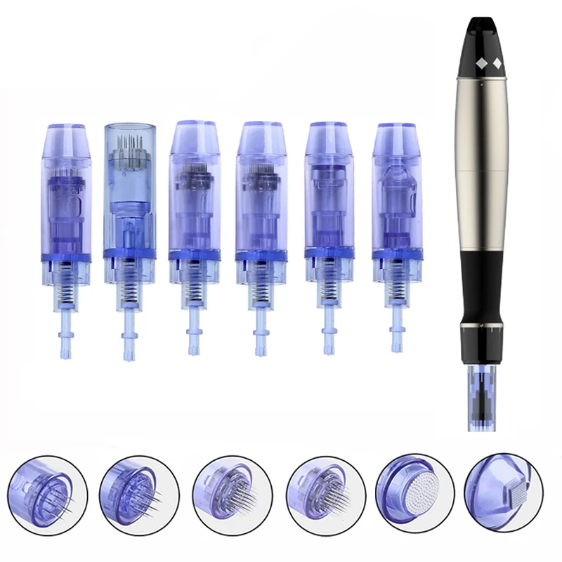 30 шт./лот 9 12 36 42 Pin 3D Micro Nano круглый картридж с иглой микроиголками для