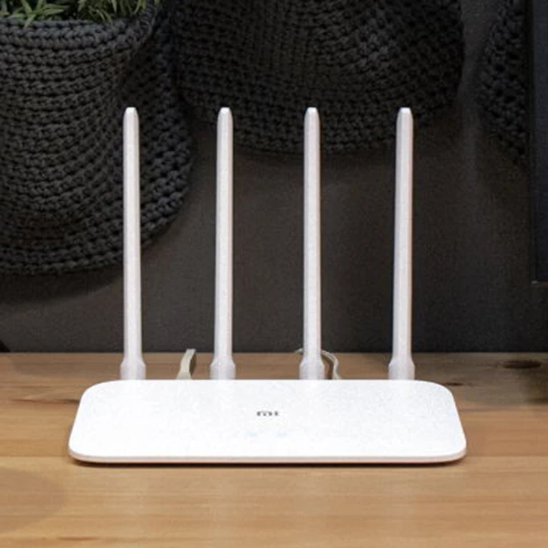Xiaomi Mi 4A Router Gigabit Edition 2.4GHz+5GHz WiFi 16MB 128MB DDR3 High Gain 4 Antenna Remote APP Control Support IPv6 EU Plug |