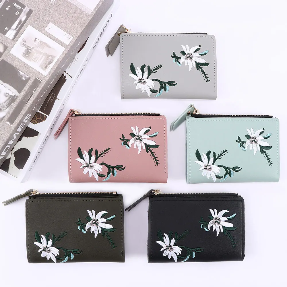 1 шт. новый кошелек женская сумка для монет кожаная простая Двойная маленькая