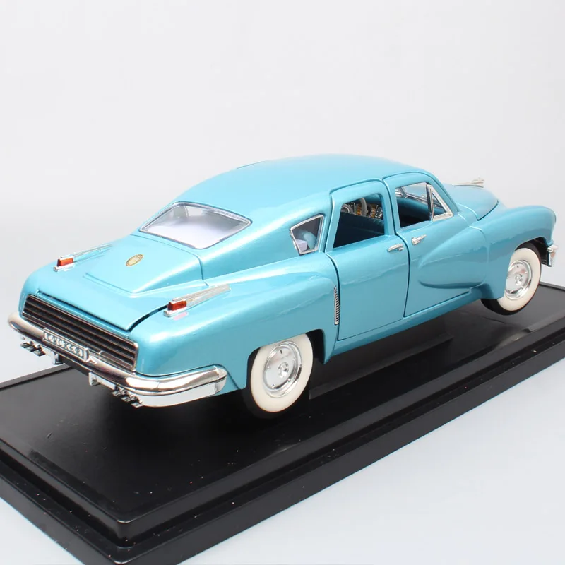 Детский дорожный знак Ретро Большой 1948 Tucker Торпедо 48 Diecasts& Toys транспортные средства 1:18 Масштаб роскошные модели автомобилей хобби miniaturas
