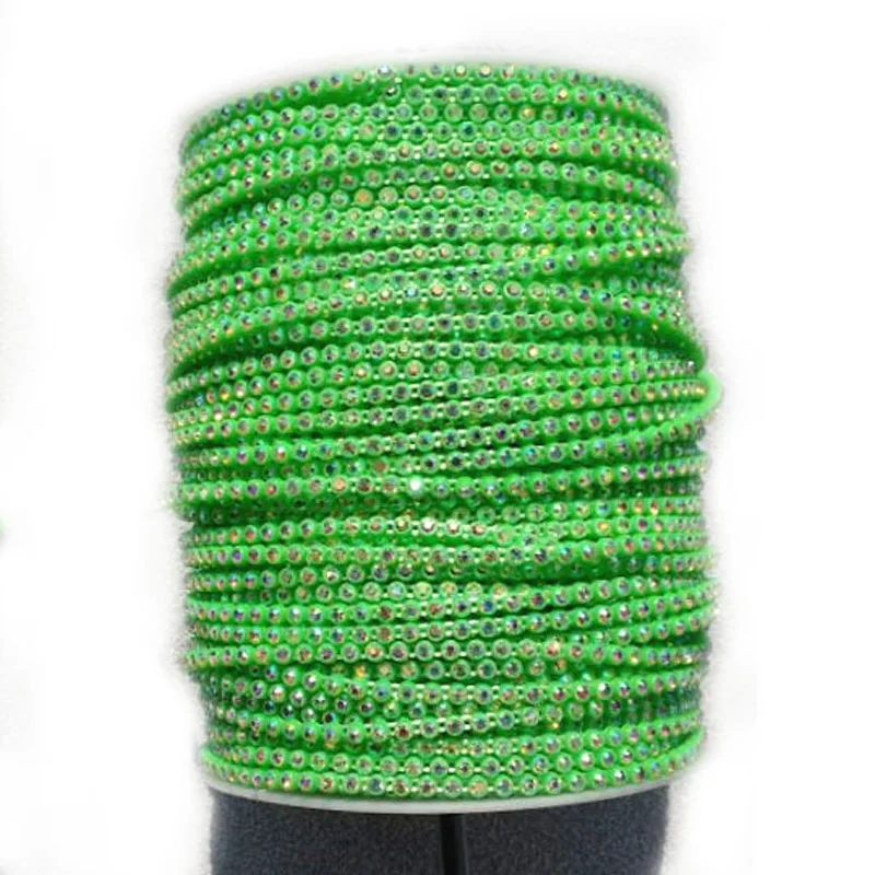 Прозрачный (Clear) Цвет SS8 Стекло AB пришить горный хрусталь отделка окантовкой DIY