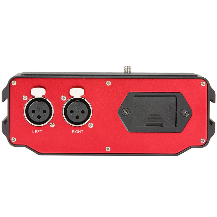 Saramonic SR-AX107 XLR микрофон аудио адаптер смесителя предусилители фантомное питание для DSLR Canon Nikon sony видеокамеры