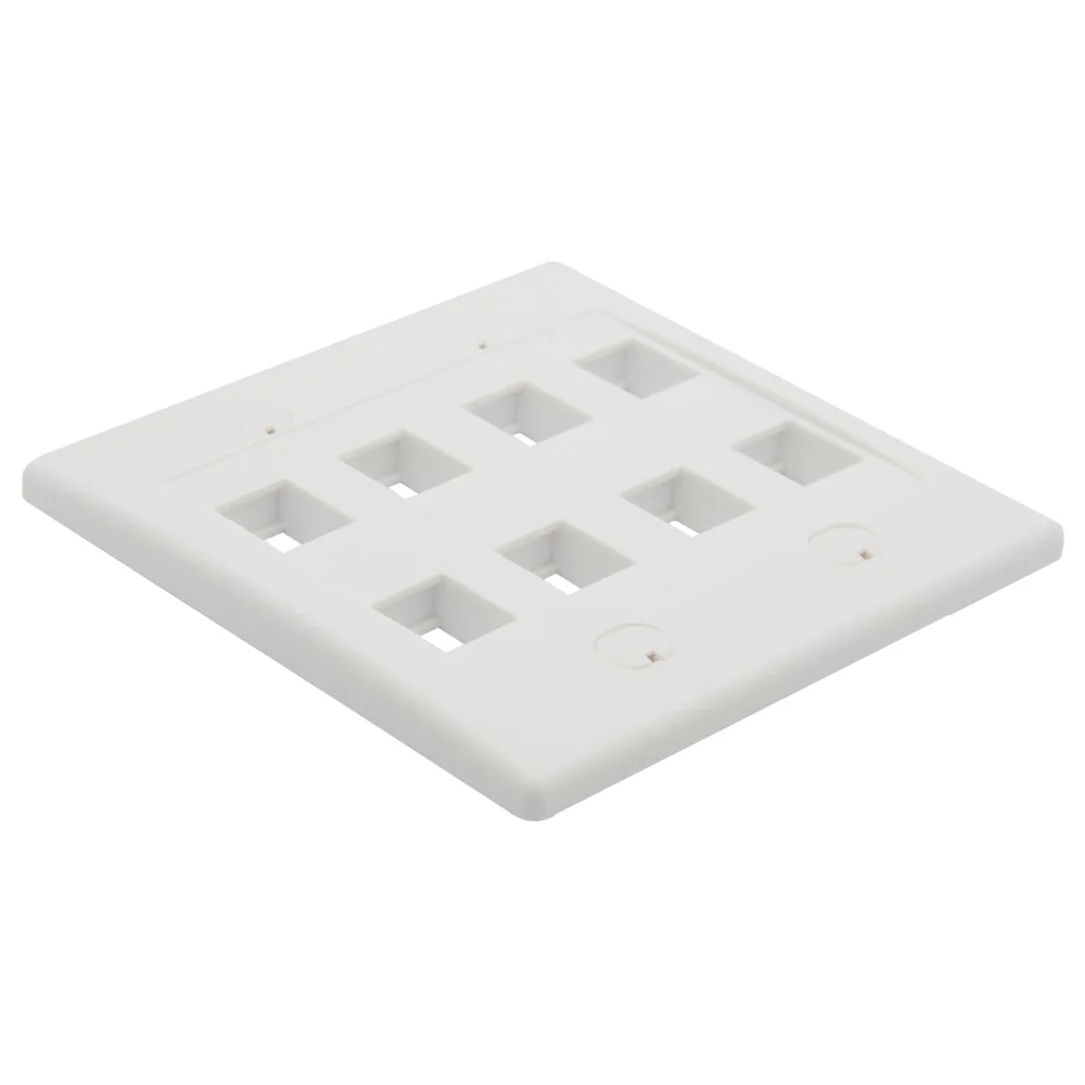 8 портов keystone настенная пластина с 120X120 мм|wall plate|keystone wall platekeystone |