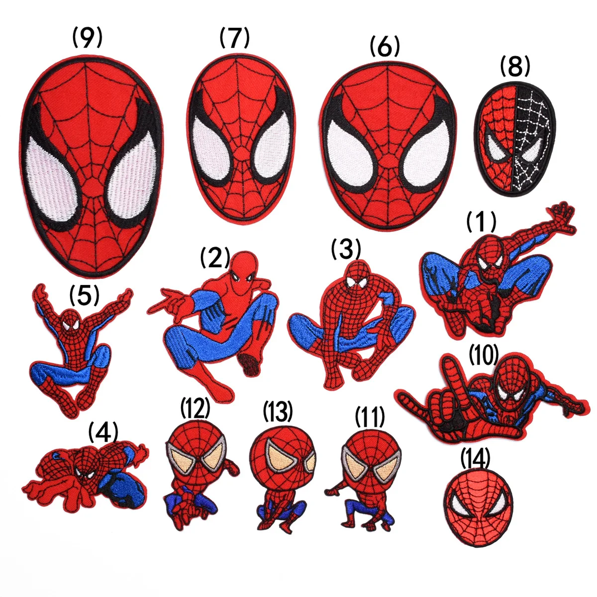 1 шт. Новое поступление патчи для одежды с 3D вышивкой героями мультфильмов