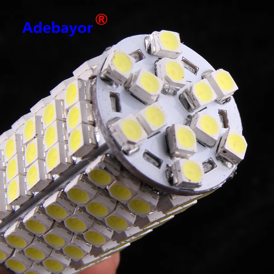 Оптовая продажа 2 шт./лот 1156 BAY15S 120 светодиод автомобиль 3528 SMD чистый белый DC 12 В