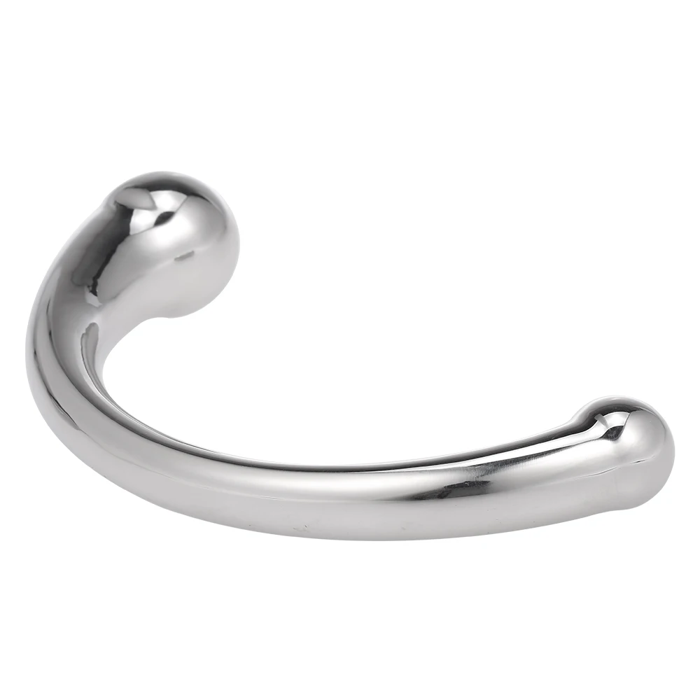 Double-ended G-Spot Anal Plug Prostate Massager Metal Stimulator Dildo Masturbator Sex Product For Women Men Gays | Красота и