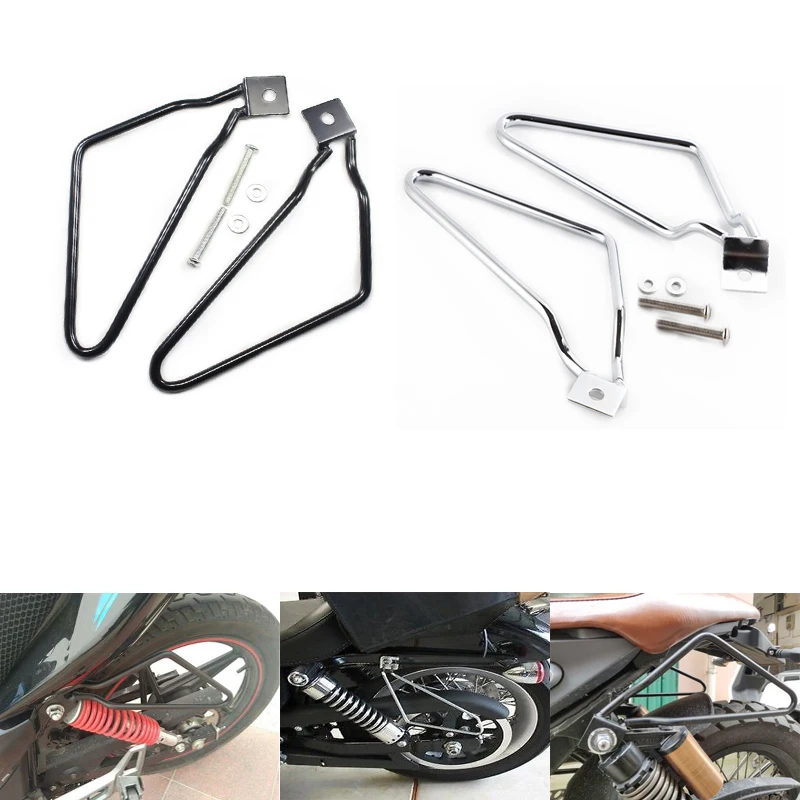 2x держатель для седла мотоцикла с креплением Sportster 883 XL Dyna Fat Bob Holder|Системы