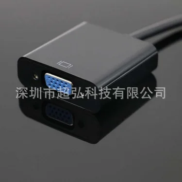 50 шт. порт дисплея Thunderbolt DP в VGA Женский конвертер кабель адаптер для ПК