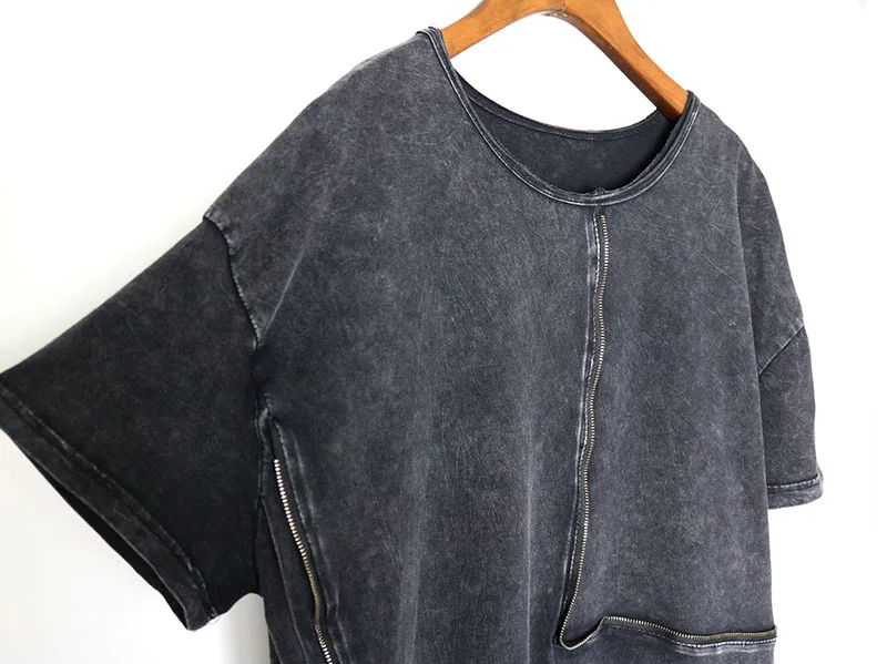 Платье PRBYLDX женское модная повседневная длинная футболка в стиле панк-рок |