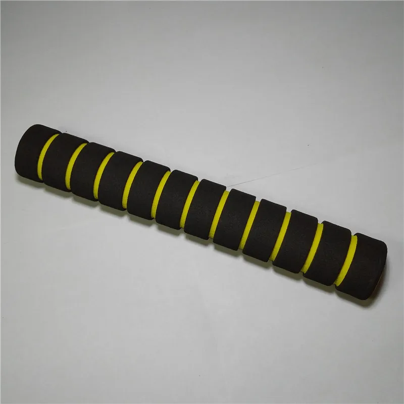 YELLOW 1PC 1 шт велосипедный руль 21 см длина руля обёрточная крышка - Color: YELLOW 1PC