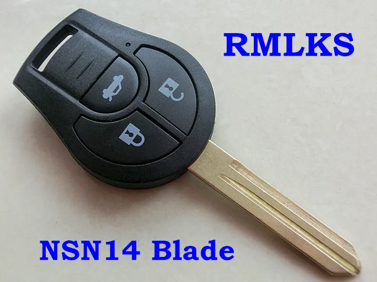 Сменный Чехол RMLKS для дистанционного ключа Подходит Nissan Juke Cube Micra Note Qashqai чехол