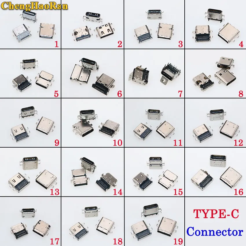 19 моделей интерфейса передачи данных ChengHaoRan micro 3 1 usb сделай сам Type-C USB Тип C