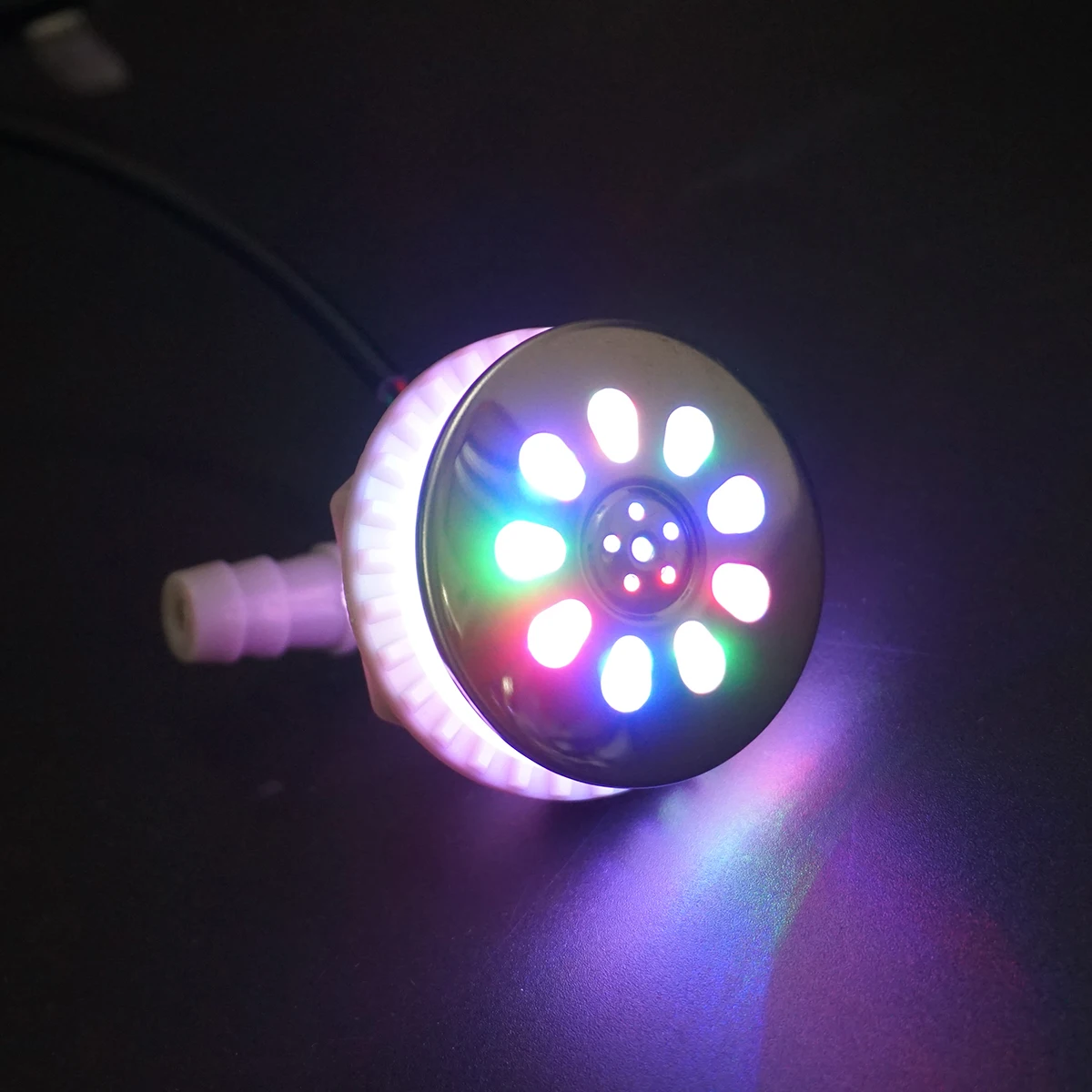 Светодиодный для ванны джакузи спа реактивный свет RGB хроматерапия пузырьковый