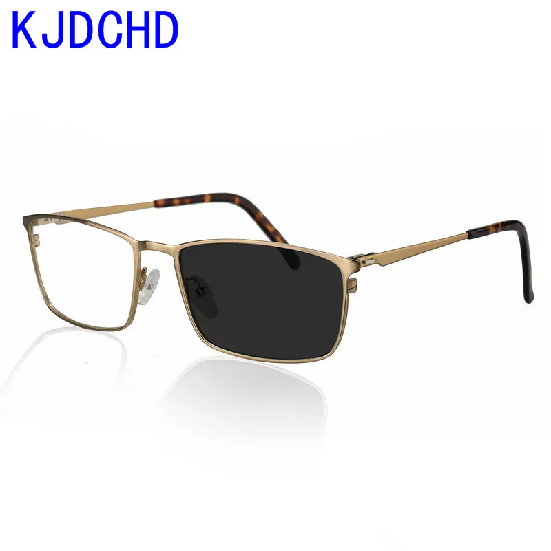 Новые мужские rtransition солнцезащитные очки фотохромные с увеличительным стеклом