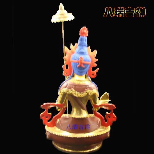 Монастырь кумбум в Цинхае половина чистой меди и золота большой белый зонтик