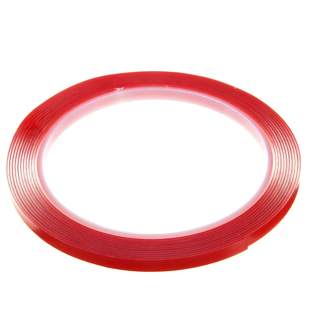 Красная пленка двусторонняя клейкая лента прозрачные акриловые супер клейкие