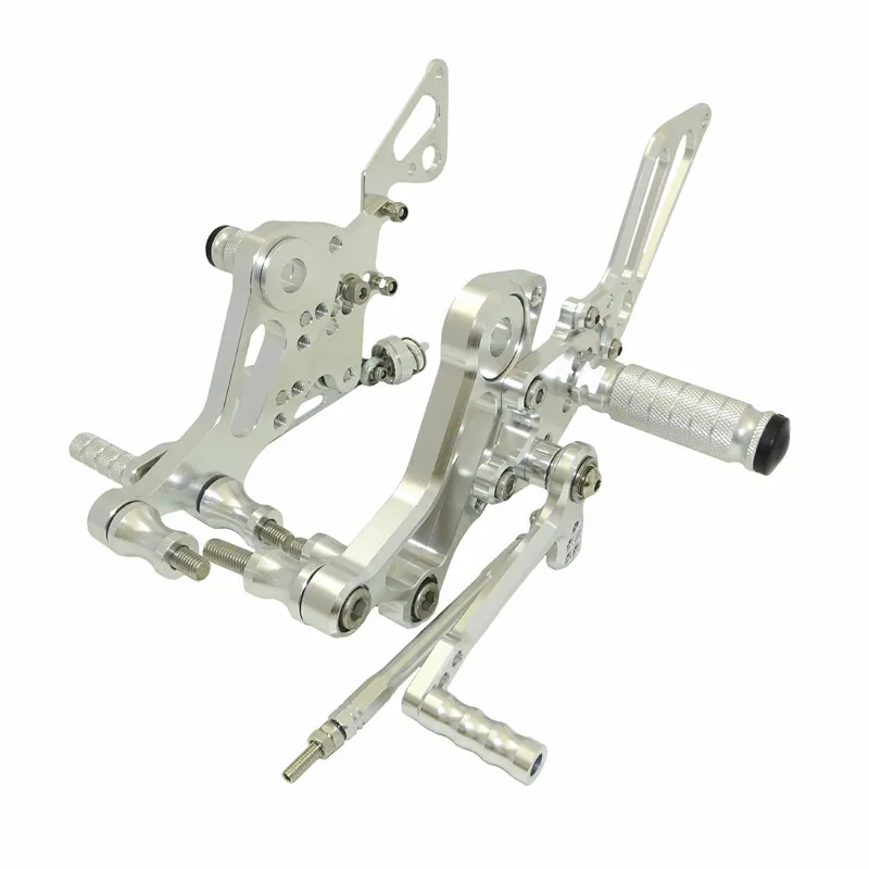Waase для поездок на мотоцикле Ducati Monster 796 2010 2011 2012 2013 Регулируемый наездник задние комплекты Rearset Подножка для ухода за кожей ног колышки