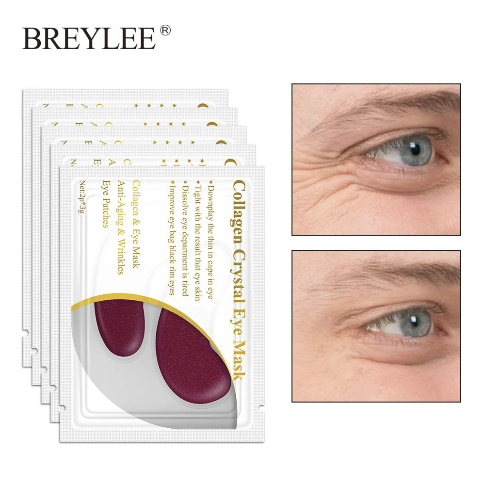 Isilandon для глаз с коллагеном Сыворотки маска против жира гранулы украшением в виде