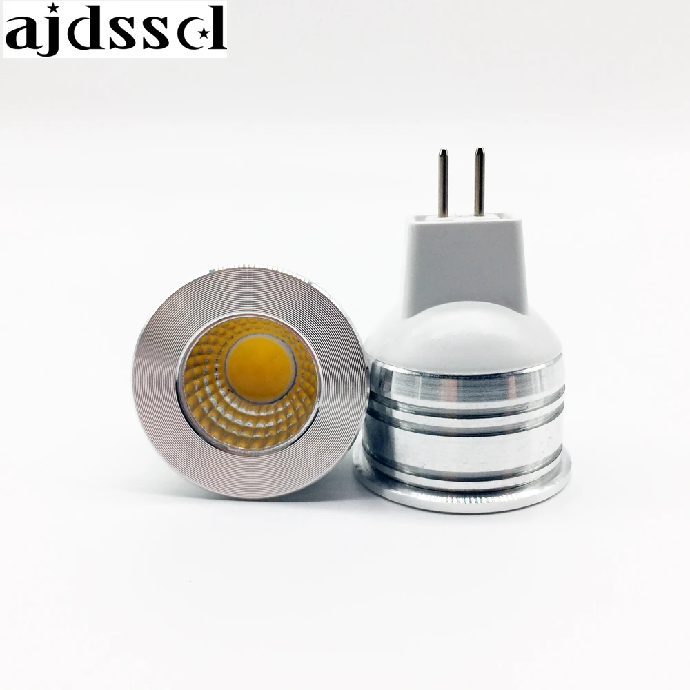 Светодиодный точечный мини светильник 6 Вт MR16 GU5.3 AC/DC12V COB Энергосберегающая
