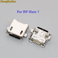 chenghaoran 1 10pcs for hp slate 7 tablet mini usb micro usb jack charging ports connector