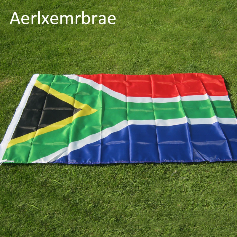 Бесплатная доставка aerlxemrbrae флаг 90*150 см Флаг Южной Африки баннер висящий