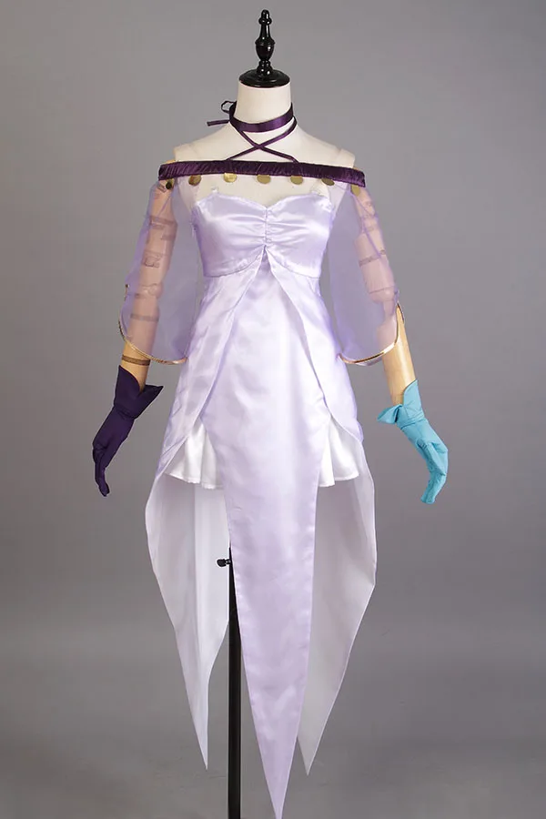 Женский костюм для косплея Fate Grand Order платье Кастер лилии Медеи полный