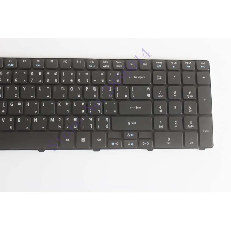 Тайская клавиатура для Acer 5742G 5740 5742 5810T 7735 7551 5336 5410 5536 5536G 5738 5738g 5252 5742Z TH черная