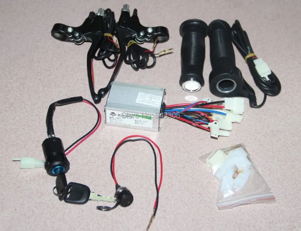 24 В 350 Вт Электрический велосипед conversion kit diy мотор Кисточки Двигатель Велоспорт