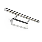 Современный светодиодный светильник из нержавеющей стали, переднее зеркало, для ванной комнаты, макияж, настенный светильник, туалетный столик, настенный светильник