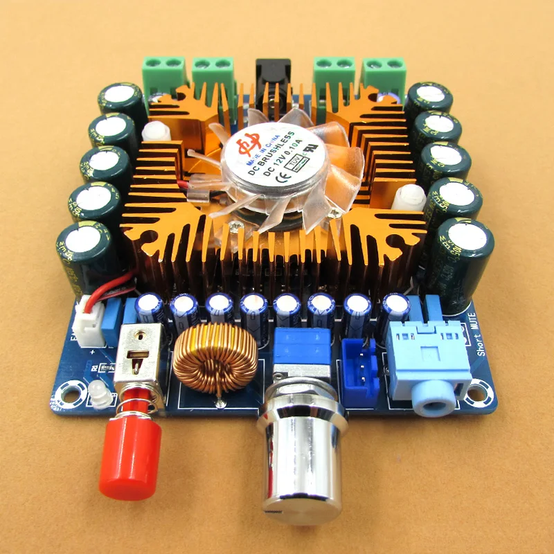 XH M521 DC 12 V 16 TDA7850 4 канальный 50W x4 HIFI автомобильный стерео цифровой усилитель плата A2