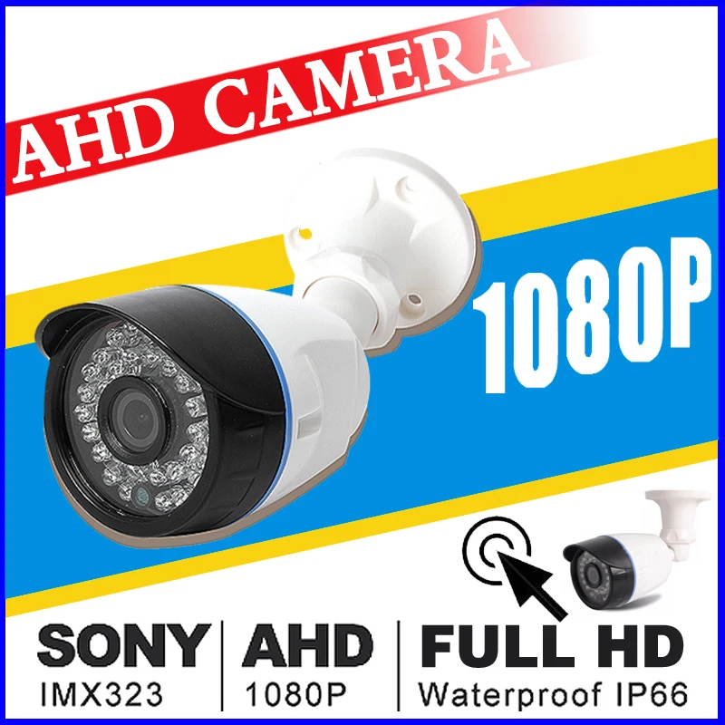 Ahd 720P 960P 1080p камера видеонаблюдения Hd CCTV 24day/n наружная водонепроницаемая IP66