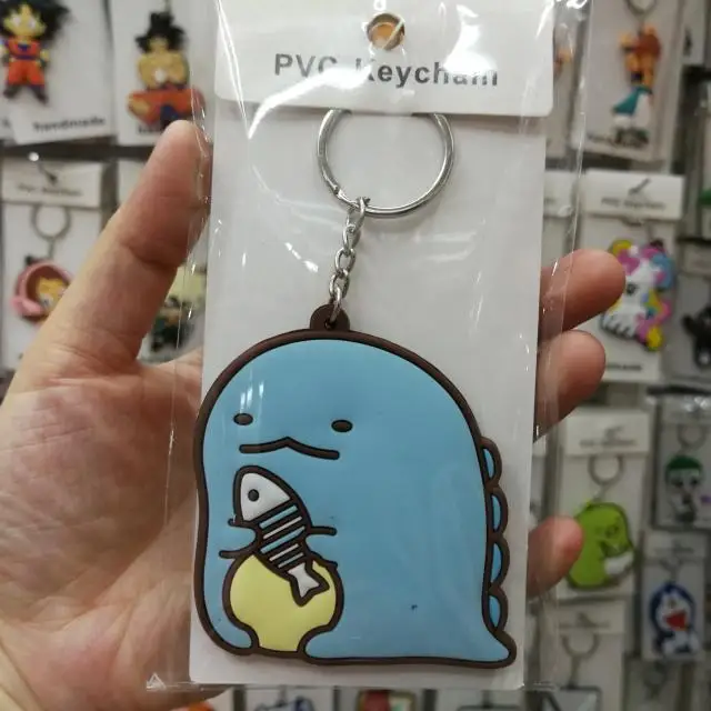 IVYYE Sumikko gurashi стиль аниме-брелок для ключей пвх рисунок брелок милая игрушка брелок для ключей подарки на день рождения унисекс новинка - Цвет: see chart
