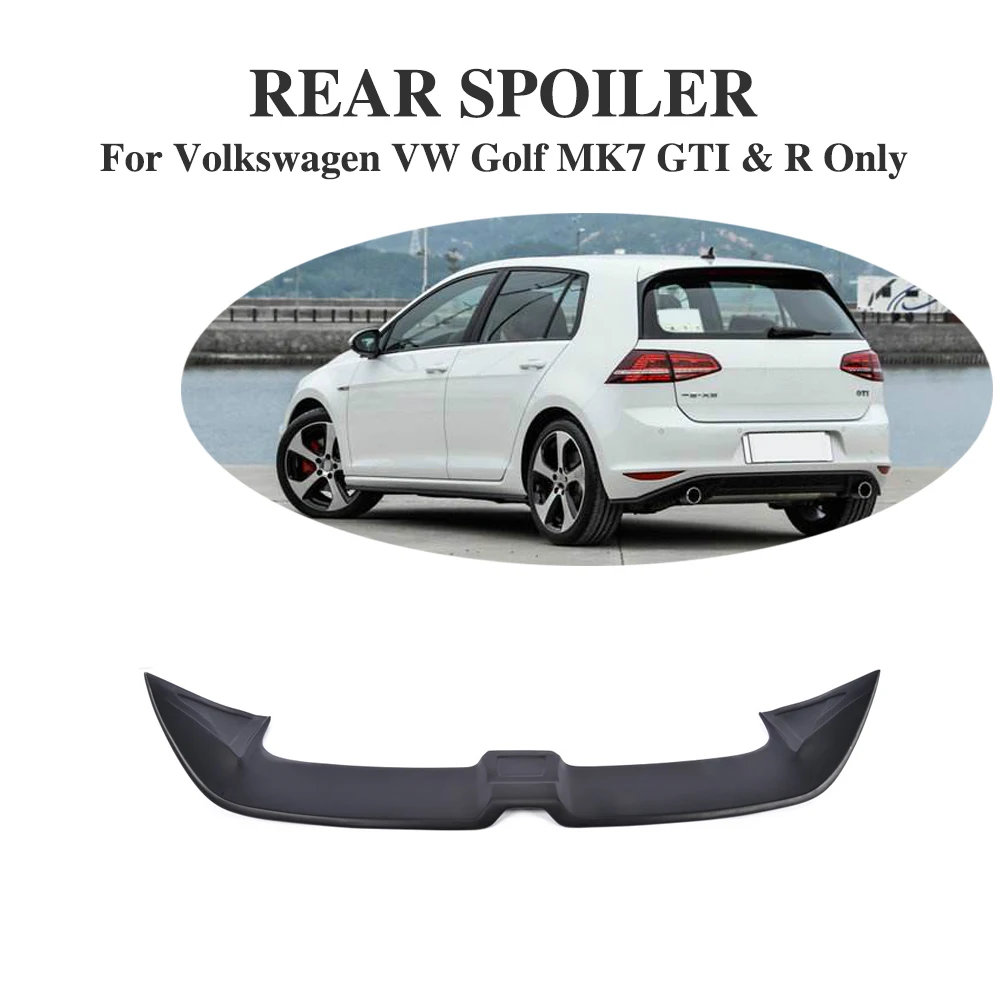 Задний спойлер на крышу для Volkswagen VW Golf 7 MK7 VII GTI &amp R 2014-2017 крыло заднего окна FRP