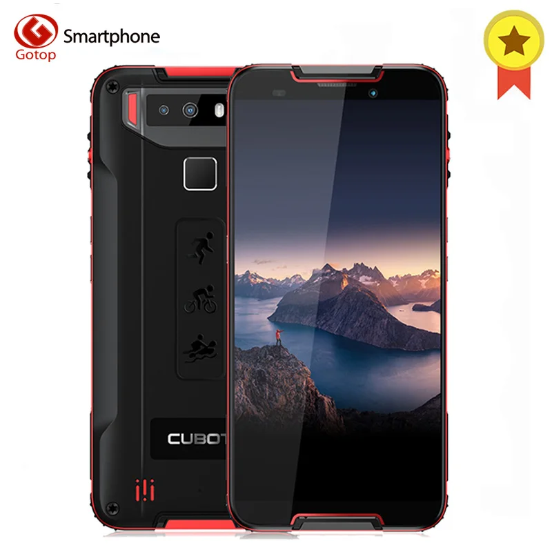 Cubot Quest Android 9,0 4 Гб 64 Гб MT6762 Восьмиядерный с поддержкой магнитного NFC Смартфон 5,5 ''HD+ IP68 водонепроницаемый пылезащитный Мобильный телефон