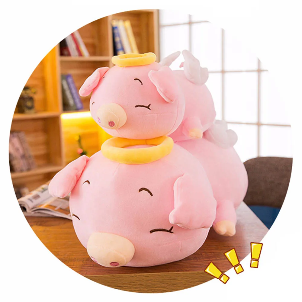 Симпатичные плюшевые игрушки в виде свиньи для влюбленных 20/40/60 см розовая свинья