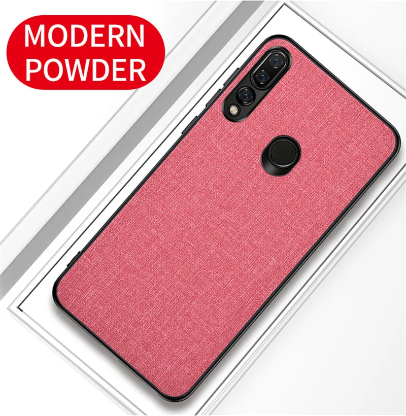 Тонкий тканевый в деловом стиле чехол для huawei P Smart Z из матового поликарбоната для huawei Y9 Prime чехол для телефона противоударный чехол