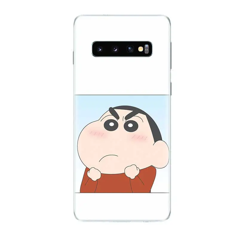 Crayon Shin-Chan популярный чехол для телефона samsung Galaxy S10 плюс S10E A50 A70 A30 A10 A20E M40 M30 M20 M10 A20