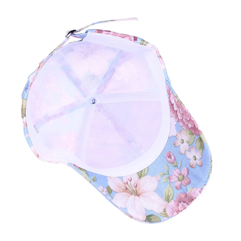 Цветок хлопка бабочка Для женщин Бейсбол Кепки для молодежи Casquette фирменные