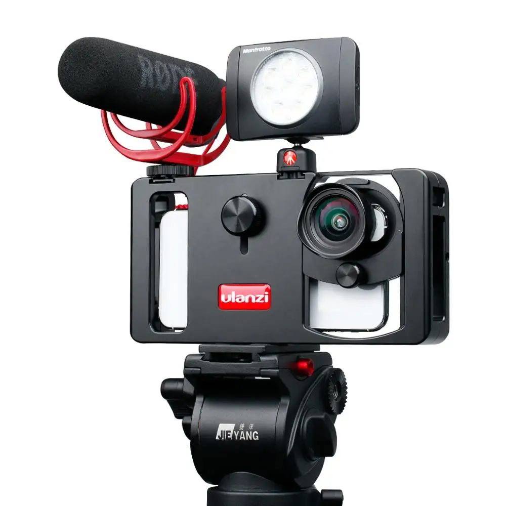 Ulanzi U Rig металлический двойной захват смартфона видео w Универсальный объектив